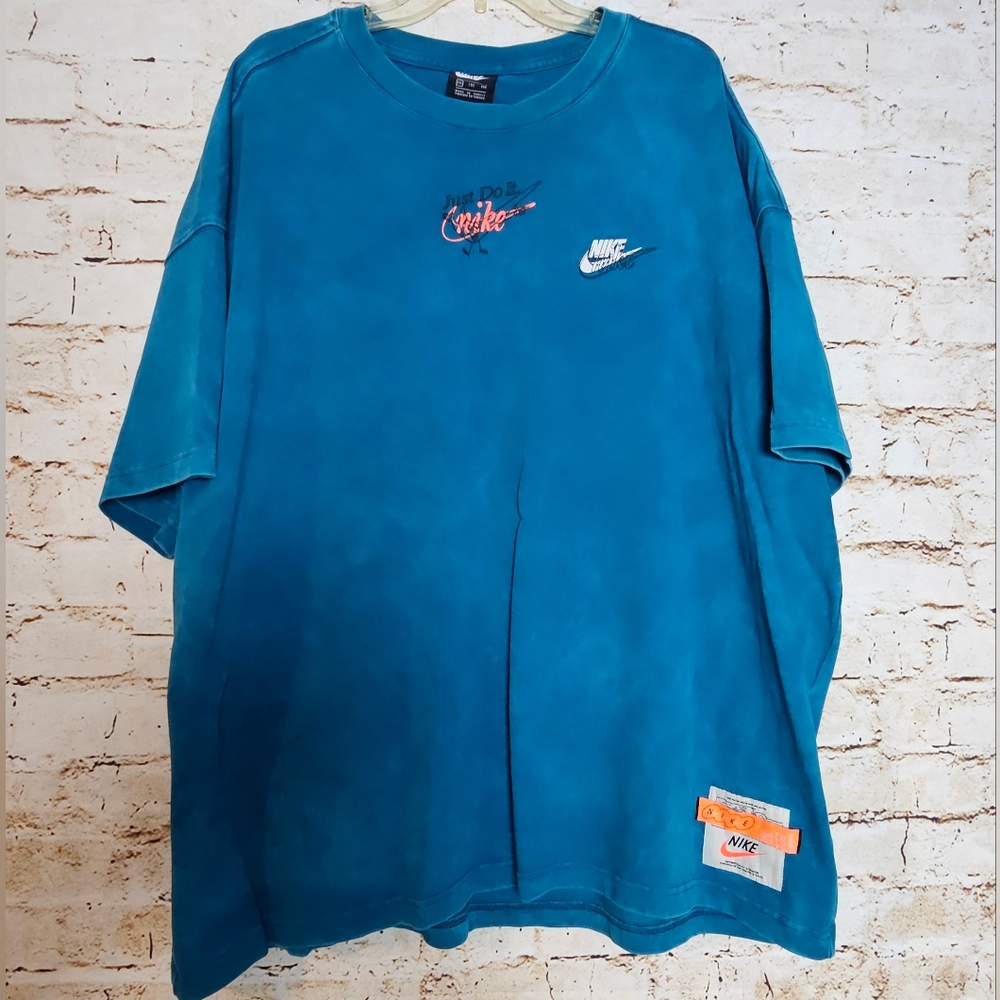 Vintage Nike 1994 Wash Drip Tee Swoosh Men’s XXL T-shirt